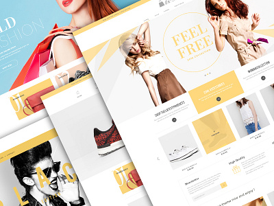 Bold & Fresh avathemes beautiful blue bold fashion fresh girls newtheme page pink themeforest website