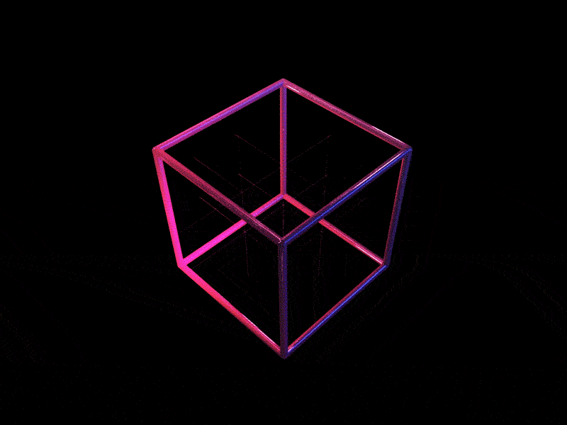 Abstract: Expand & Connect aftereffects circle cube design graphicdesign loop render trapcode visual wireframe