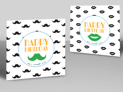 Company birthday cards