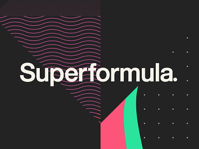 Superformula. branding design identity illustation logo logotype product design typogaphy vector