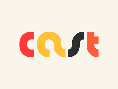 cast typography