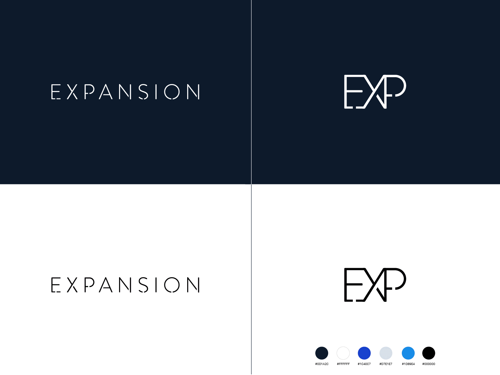 Expansion Brand - Beyond The Universe black brand design branding branding and identity branding concept clean dark design digital faux brand frontify futuristic galaxy illustration logo minimalist mockup modern space universe