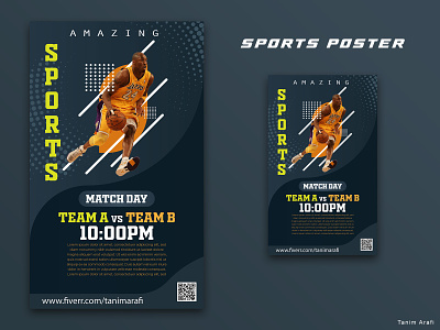 SPORTS POSTER by Tanim Arafi