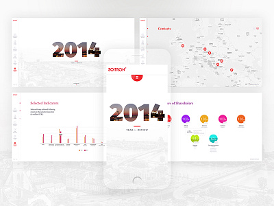 Soitron annual report annual report webdesign
