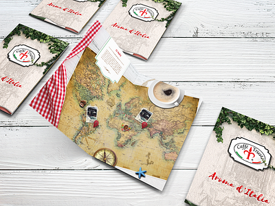 WIP - Small catalog for coffee retailer catalog coffee print