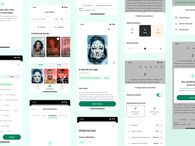 Skeelo - App Redesign app app design book book app bookapp icon interaction mobile mobileapp product read read app typography ui ui design ux
