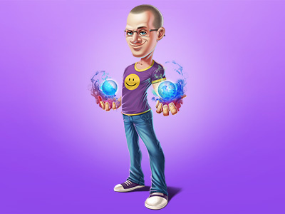 Daniel art character illustration magic