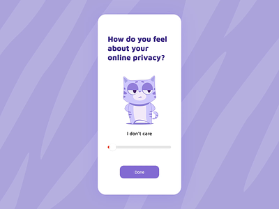All you need is privacy and a cat 🐱 actions adobe after effects aftereffects animation app cat cats character animation characterdesign documents ios ipad iphone motiongraphics privacy productivity readdle slider slider design