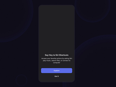 Say Hey to Siri 👋 actions adobe aftereffects animation app documents ios ipad iphone motion design motion graphic productivity readdle siri welcome screen