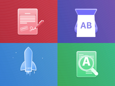 PDF Expert Icon Animations adobe aftereffects animation app icon icons ios ipad iphone macos motion design motiongraphics pdf expert productivity readdle