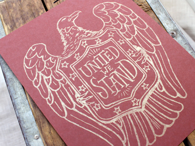 United we stand print