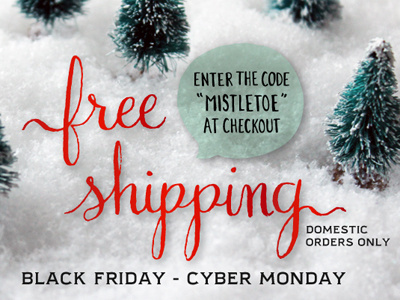 Free Shipping black friday cyber monday free shipping