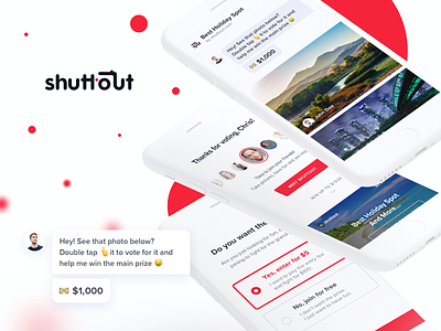 shuttout 2.0 – mobile web clean community contest feed mobile photo responsive rwd ui web website white