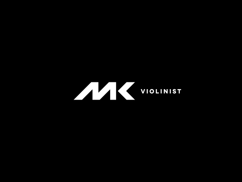 MK violinist – logo animation