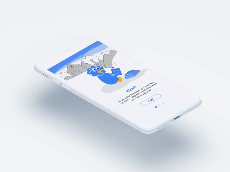 Onboarding animation -Educational App- android animal animation app apple card cart clean illustration inspiration ios logo minimal onboarding phone ui ux ux design vector white
