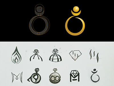 Jewelry logo design adsense branding card clean concept illustration logo logo design print social media typography ui vector