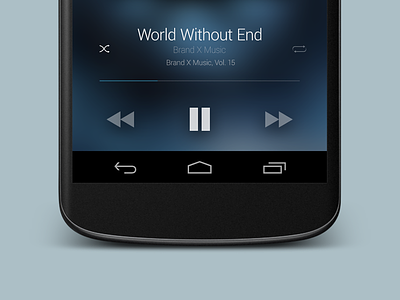 Google Play Music Redesigned android google mobile music music player nexus 4 ui user interface ux