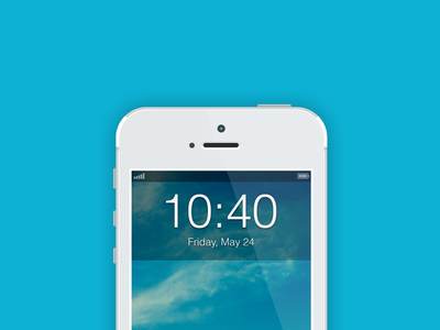 ios 7 flat timer