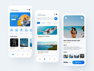 Travel Service App Design