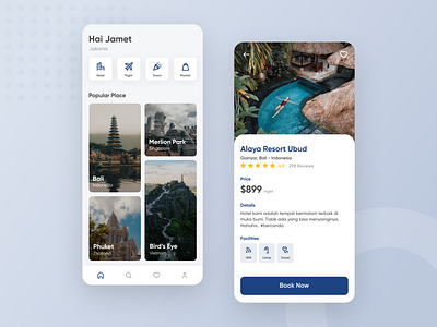 Travel App Design