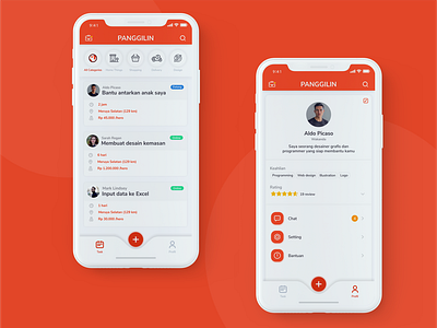 Panggilin App Design