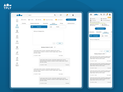 Cargo transport managing app app design clean flat logo ui ux