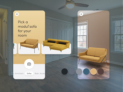 AR Furniture app - modul