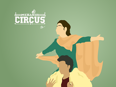 Mehandi Circus movie art sketch app sketchart vector vectorart vector artwork
