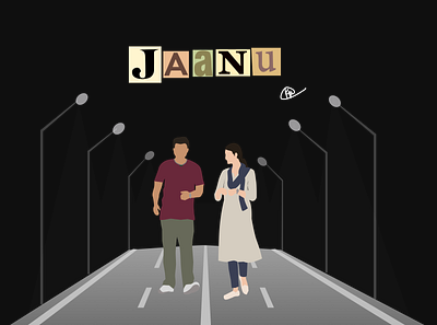 Jaanu movie art sketch app sketchart vector vectorart sketching