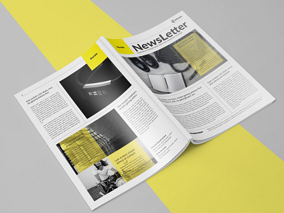 Rondo Newsletter Indesign Template business design editorial editorial design editorial layout indesign layout news newsletter newsletter design photograpy print design template design