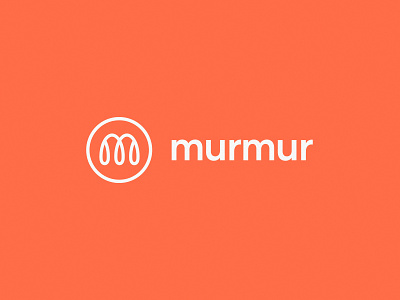 Murmur — Working agreements tool branding branding curve digital studio grotesque imagotype isotype iterations logo murmur sanserif spiral typeface z1