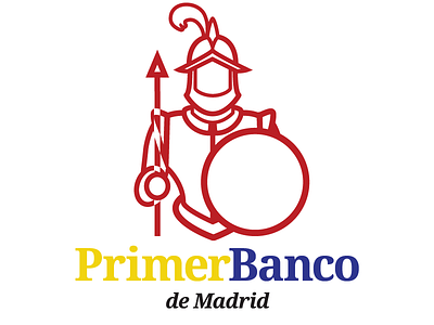 Simple Logo bank conquistador design logo simple