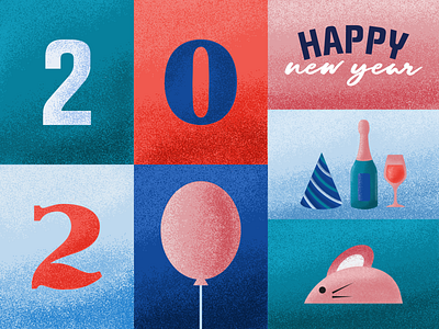 New Year Illustration 2020