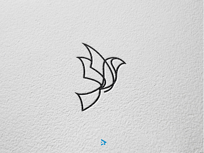 Another Bird bird design icon illustration line logo rantaucreative