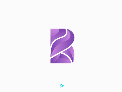 Letter R + Bird Logo