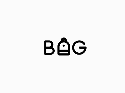BAG LOGO IDEA bag branding design icon illustration line logo rantaucreative simple vector
