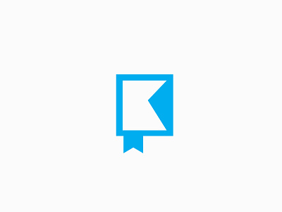 K + Book logo idea book design icon illustration logo rantaucreative simple vector