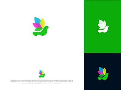 Bird brand branding design fun icon illustration logo rantaucreative simple vector