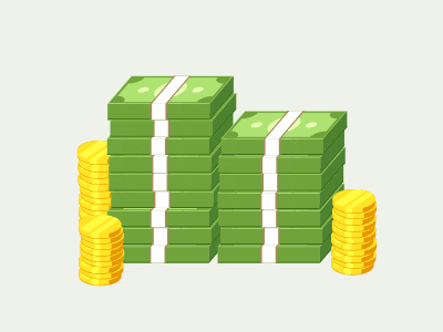 Money animation animation icon illustration money motion design