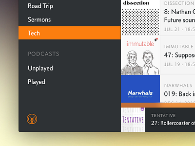 Overcast Creative Exploration app mac music overcast player podcasts