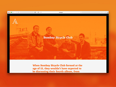 #britishindierock article magazine music orange website