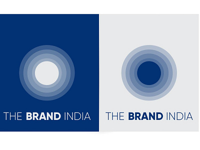 Blue 0r White Logo Design branding clean design flat lettering logo minimal trending ui ux vector web website