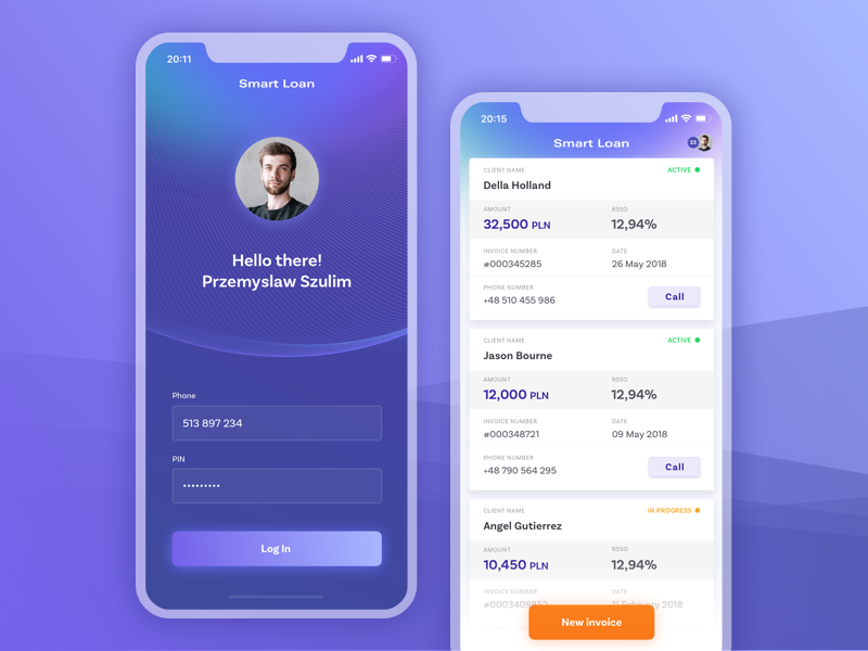 Smart Loan by Przemyslaw Szulim for Order Group on Dribbble