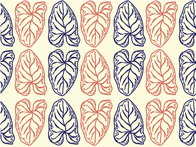 Safari Leaf Pattern_Botanical Vintage 2.1