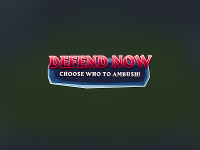 Defend now