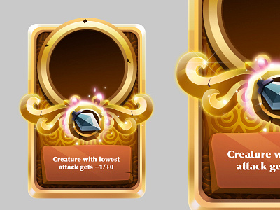 Gold special card 2d ability card game gold gui icon illustration strategy sword ui