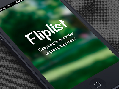 Fliplist app appication apple fliplist go app ios itunes planning productivity to do todo