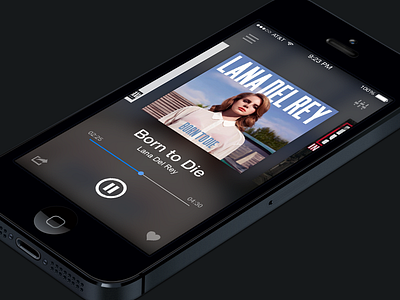 Jusic - Music Player for iPhone app ios ios7 iphone jusic music player