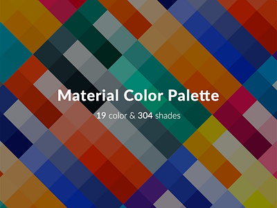 Freebie Material Color Palette for Sketch android color colorfull design freebie material palette shades sketchb ui