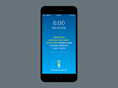 Day 013 - Alarm Clock alarm clock days ios minute rise sing time ui ux